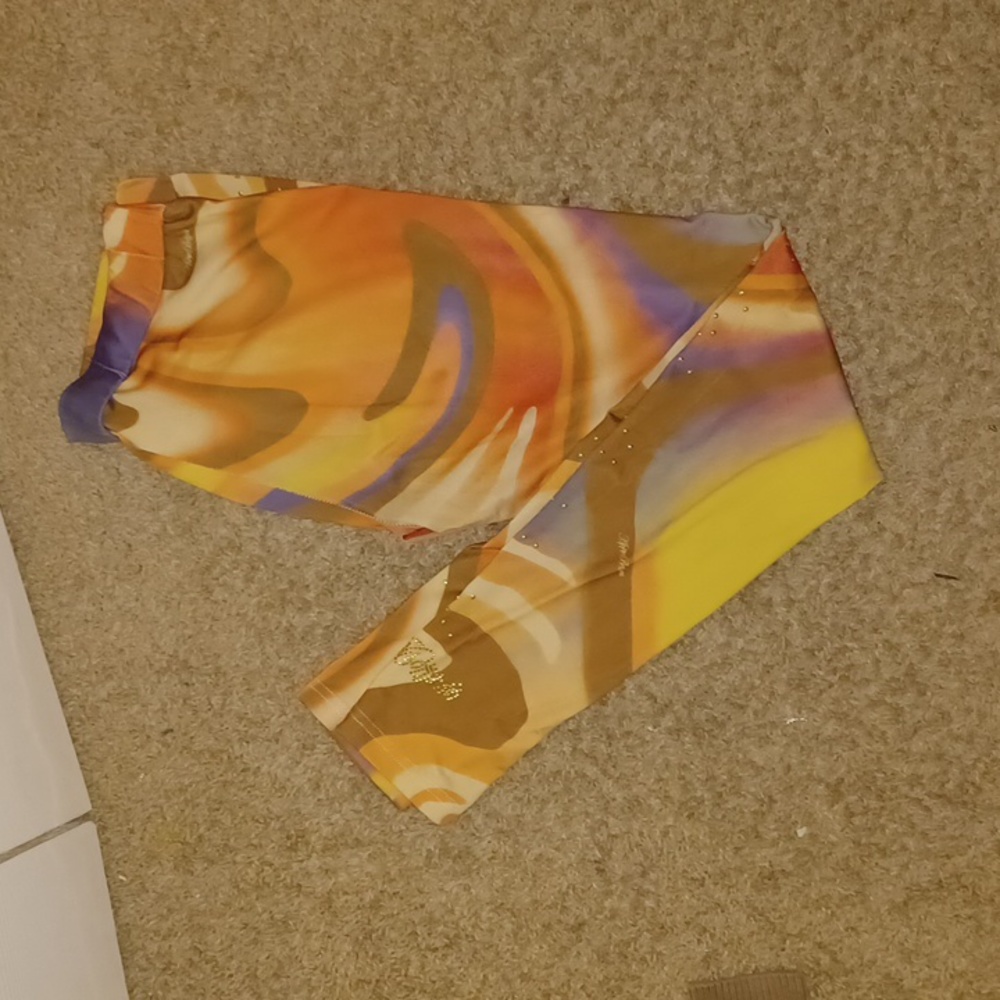 Gems warm colored leggings